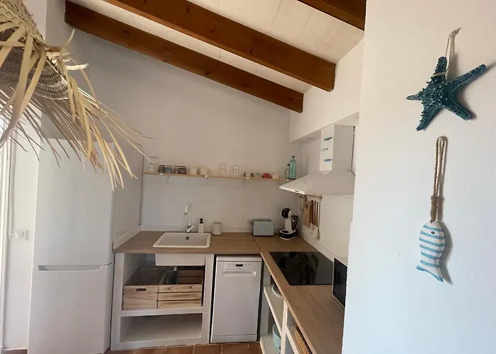 Casa Turqueta-son Xoriguer, Bungalow A 250m De La Playa * Son Xoriguer